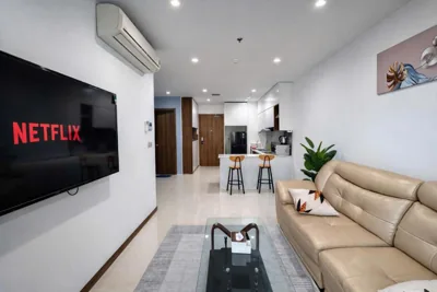 One-Bedroom Apartment with Pool View — Aparment Hà Đô Centrosa